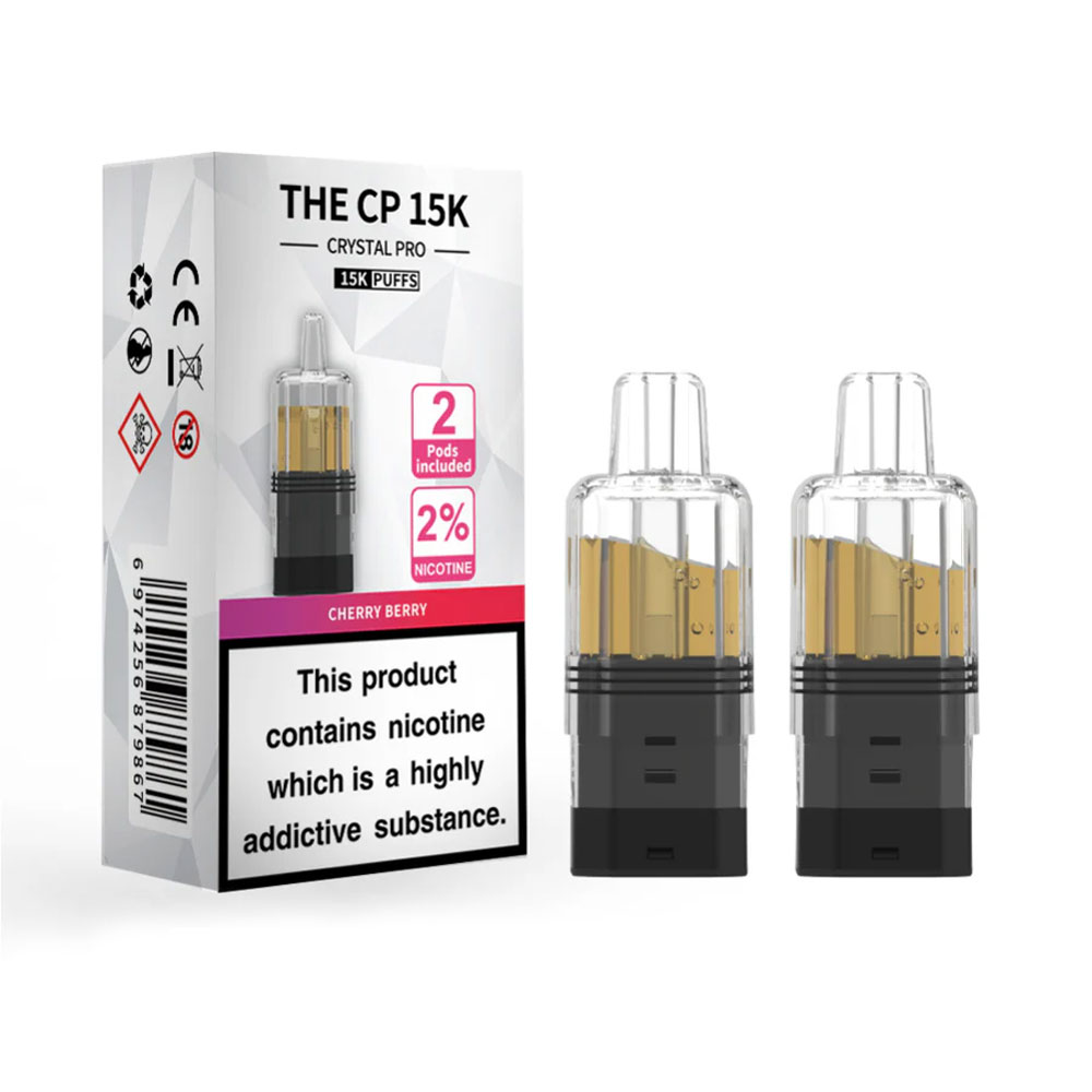 The Crystal Pro CP 15K Prefilled Pods (Pack of 5)