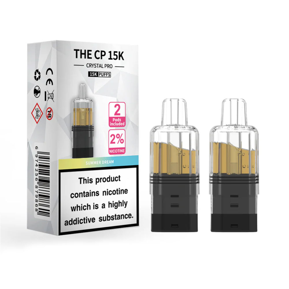 The Crystal Pro CP 15K Prefilled Pods (Pack of 5)