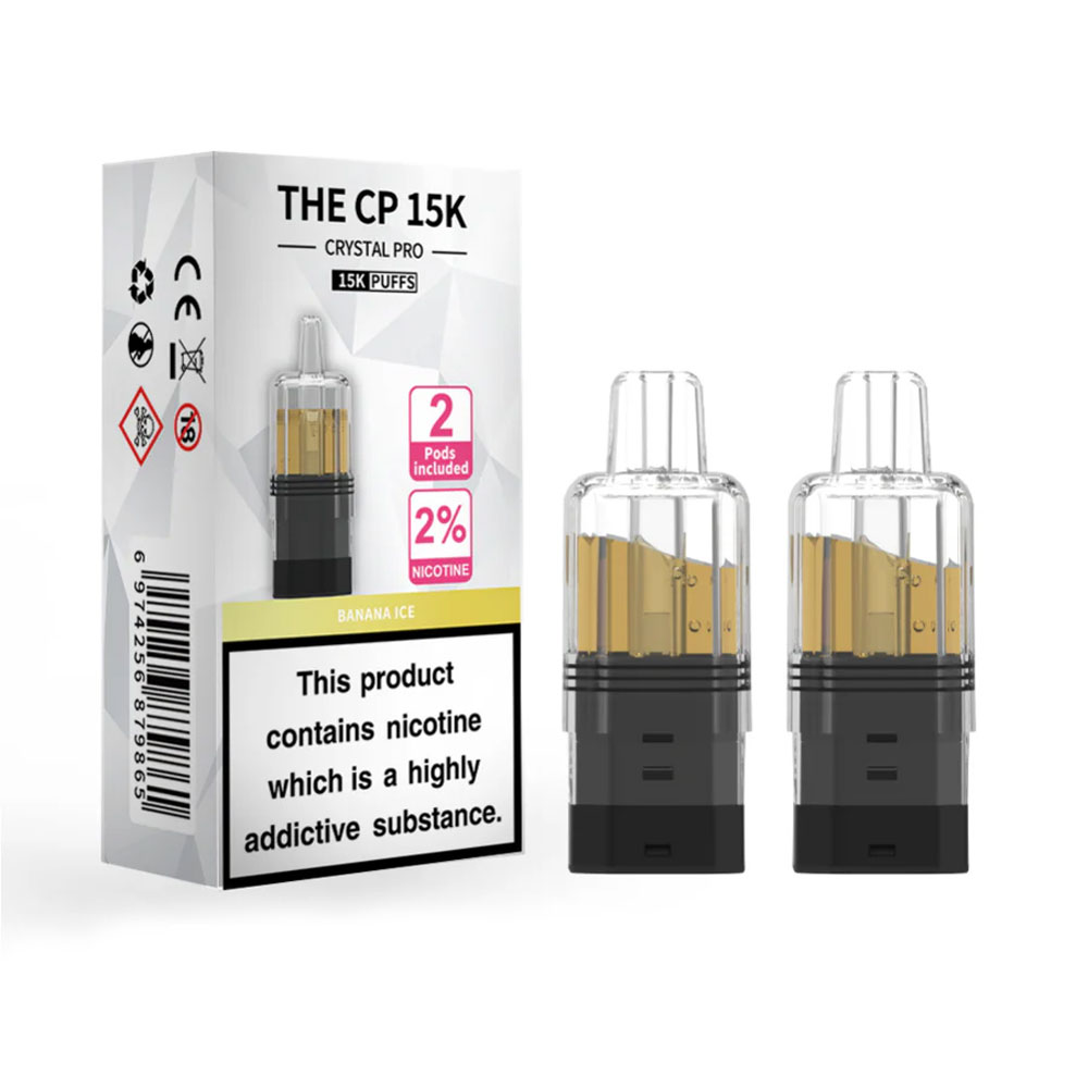 The Crystal Pro CP 15K Prefilled Pods (Pack of 5)