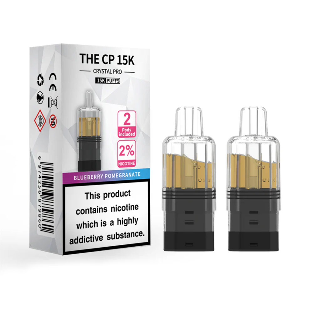 The Crystal Pro CP 15K Prefilled Pods (Pack of 5)
