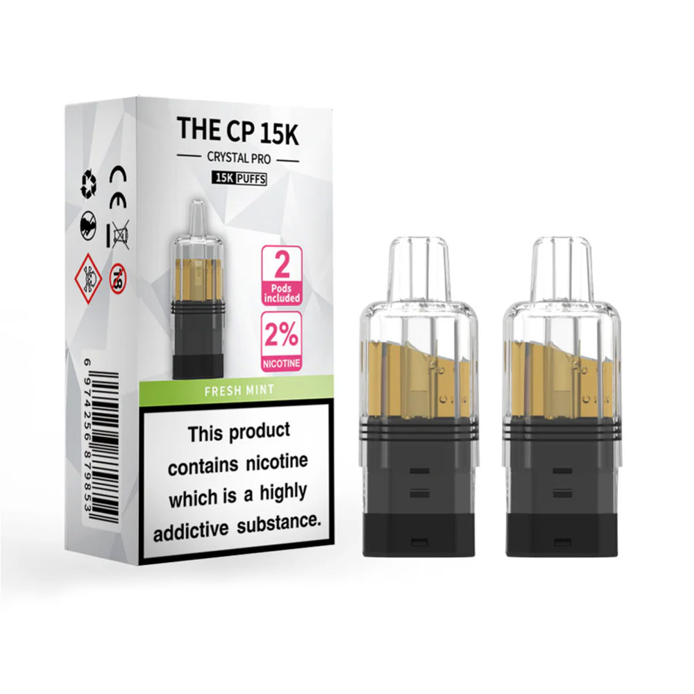 The Crystal Pro CP 15K Prefilled Pods (Pack of 5)