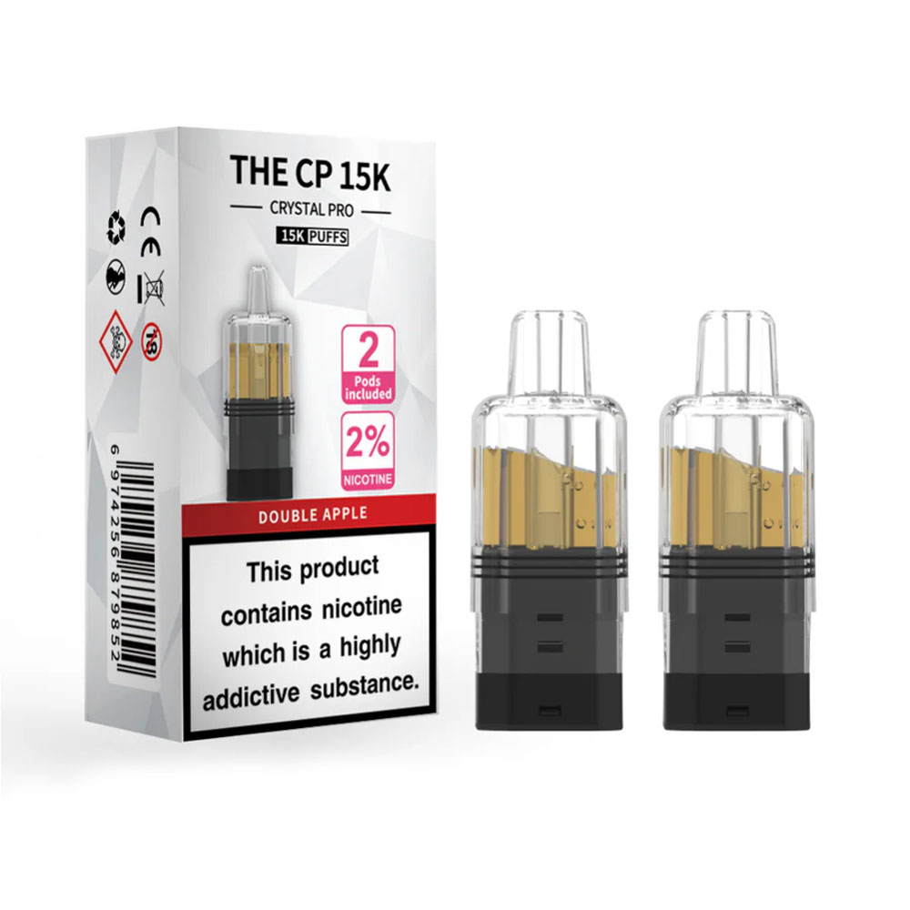 The Crystal Pro CP 15K Prefilled Pods (Pack of 5)