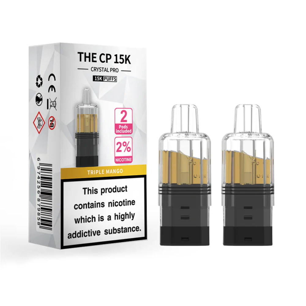 The Crystal Pro CP 15K Prefilled Pods (Pack of 5)