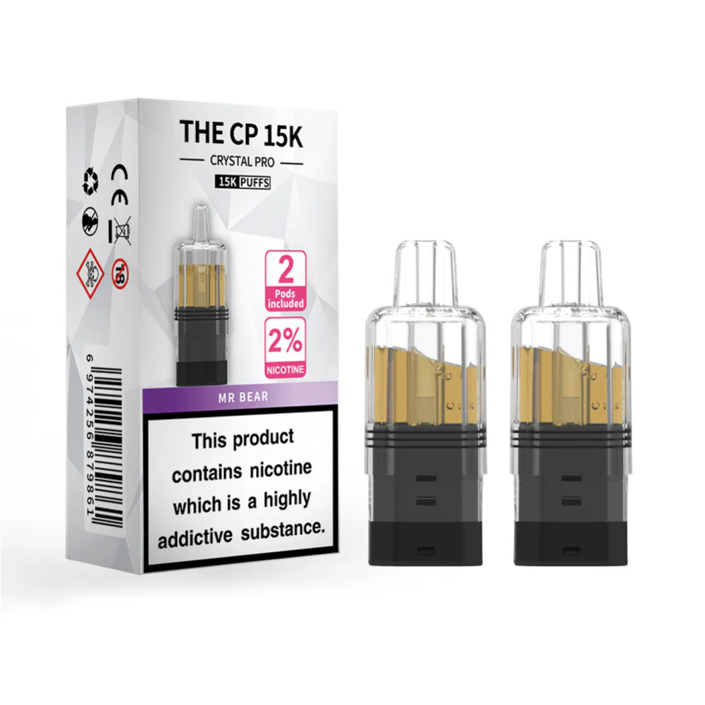 The Crystal Pro CP 15K Prefilled Pods (Pack of 5)