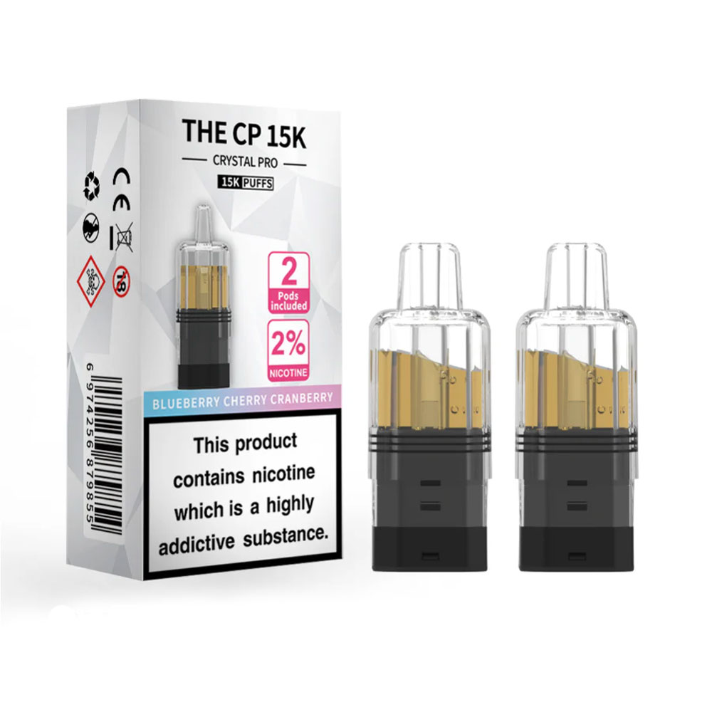 The Crystal Pro CP 15K Prefilled Pods (Pack of 5)
