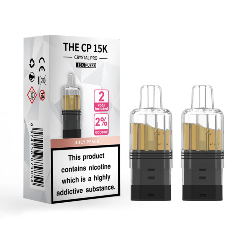 The Crystal Pro CP 15K Prefilled Pods (Pack of 5)