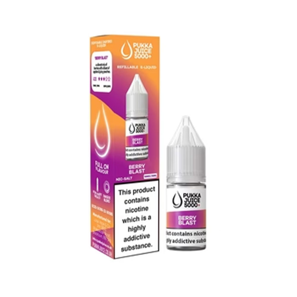 Pukka Juice 5000+ 10ml Nic Salt E Liquid
