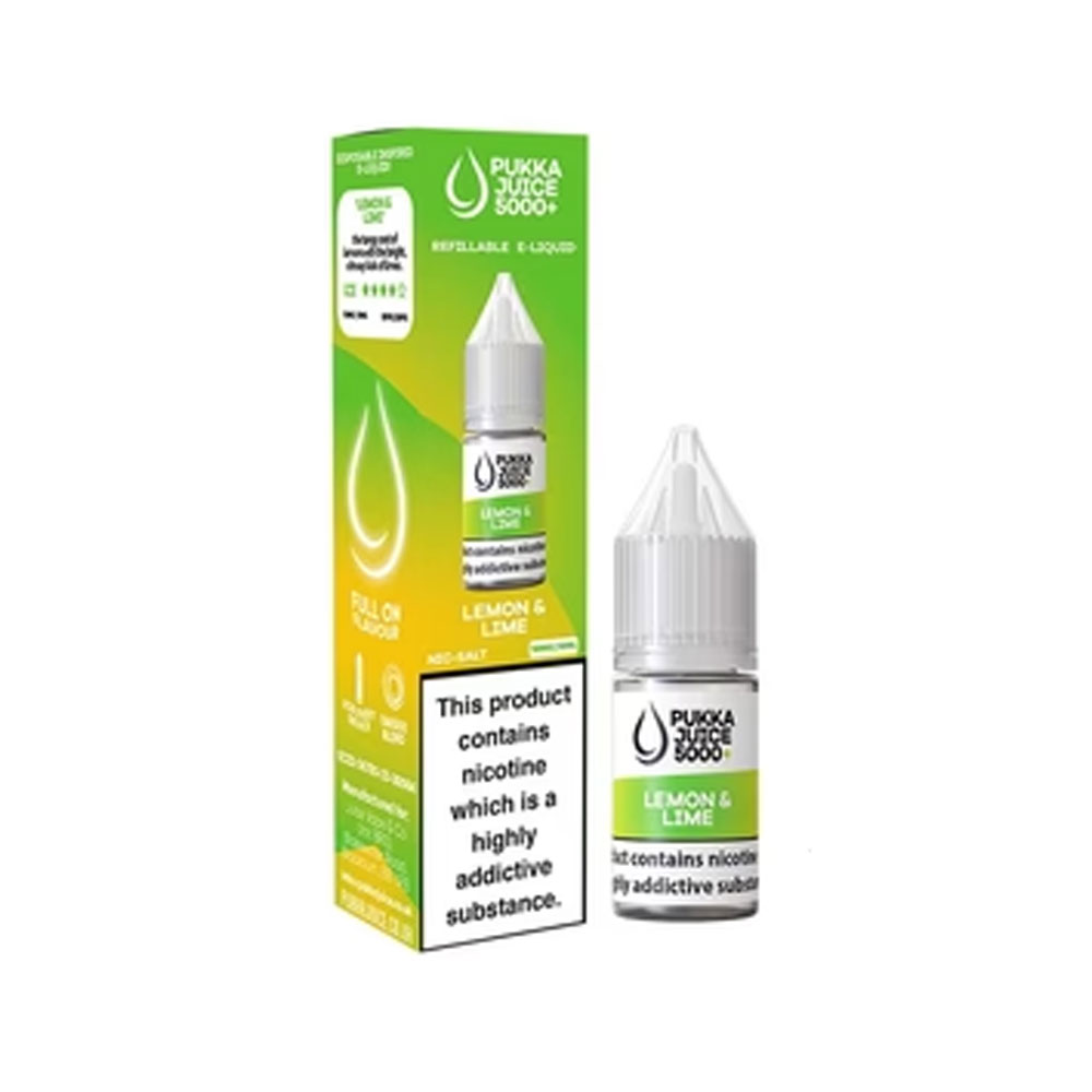 Pukka Juice 5000+ 10ml Nic Salt E Liquid