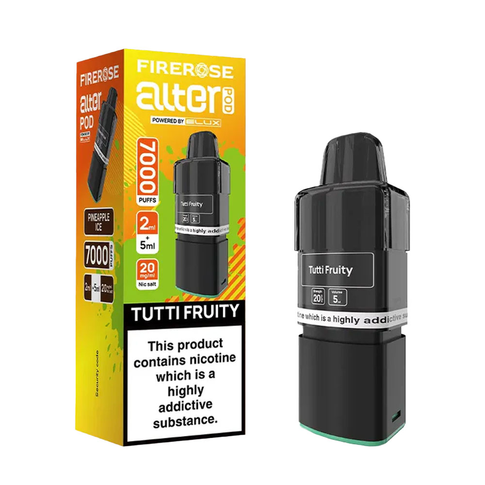 Firerose Alter 7000 Puffs Prefilled Pods (Pack of 5)
