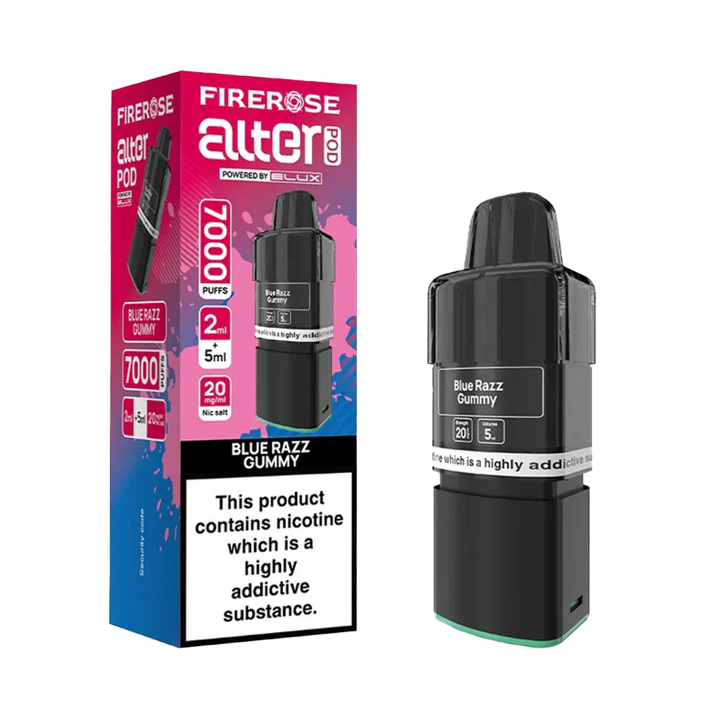 Firerose Alter 7000 Puffs Prefilled Pods (Pack of 5)
