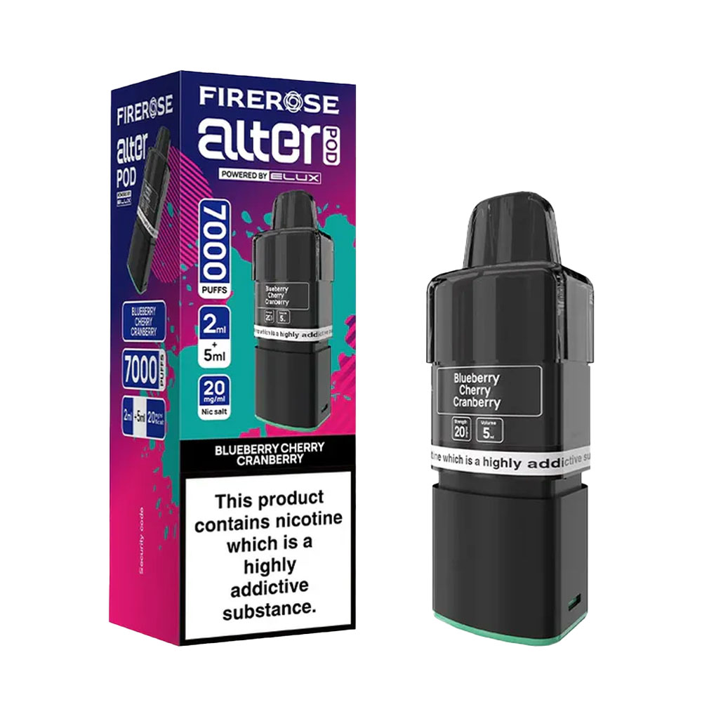 Firerose Alter 7000 Puffs Prefilled Pods (Pack of 5)