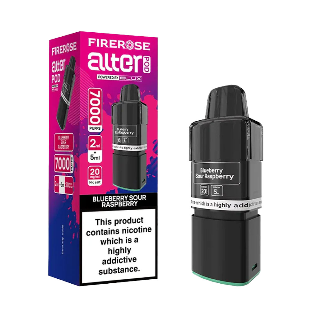 Firerose Alter 7000 Puffs Prefilled Pods (Pack of 5)