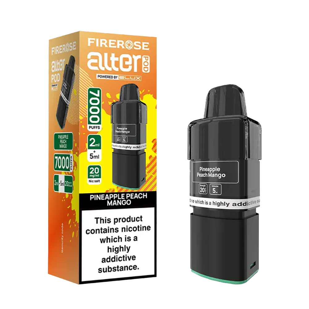 Firerose Alter 7000 Puffs Prefilled Pods (Pack of 5)