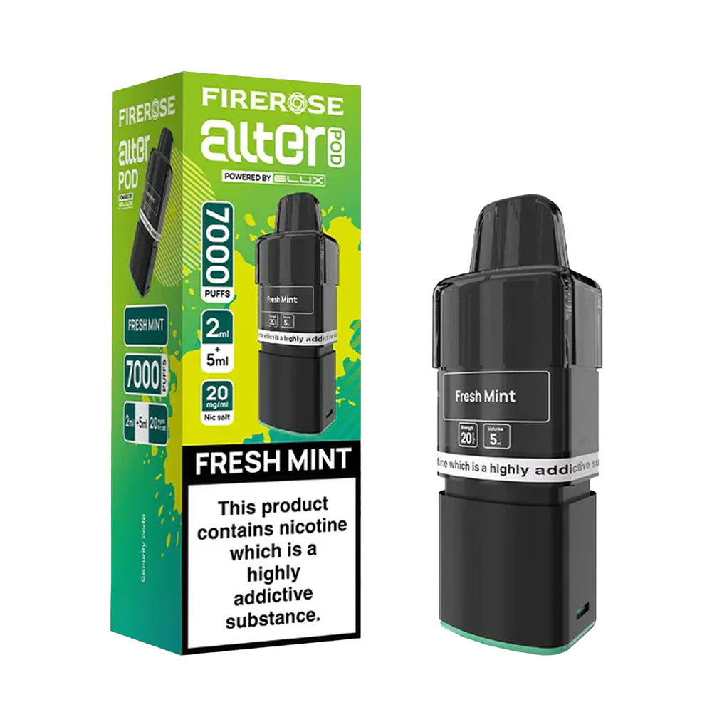 Firerose Alter 7000 Puffs Prefilled Pods (Pack of 5)