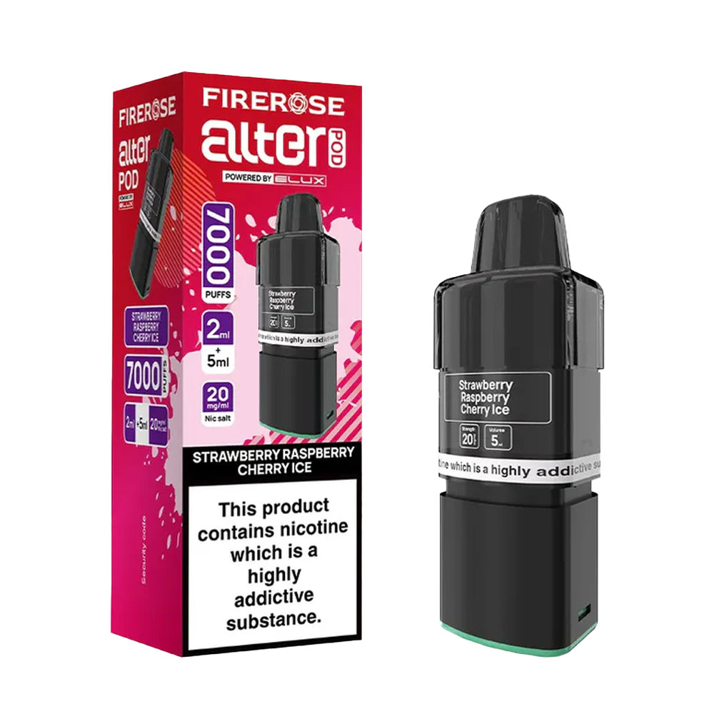 Firerose Alter 7000 Puffs Prefilled Pods (Pack of 5)