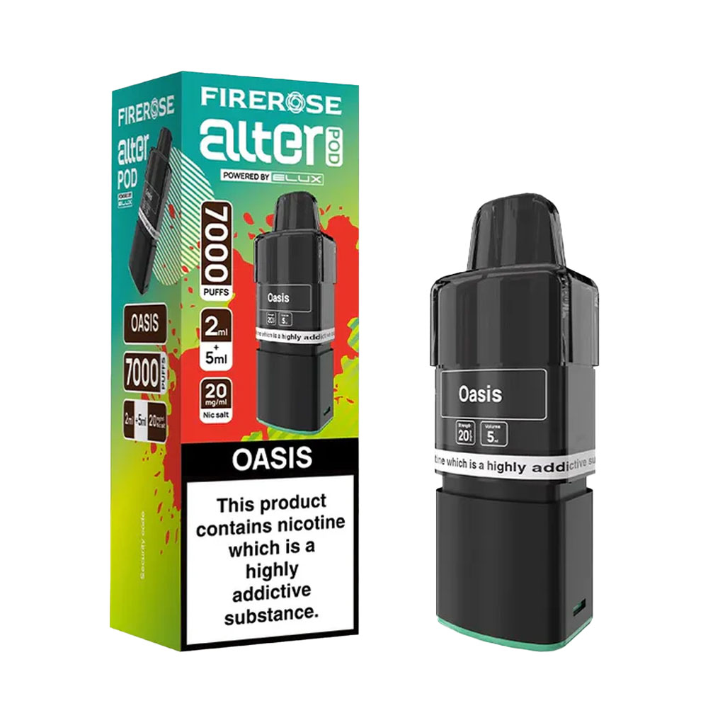 Firerose Alter 7000 Puffs Prefilled Pods (Pack of 5)