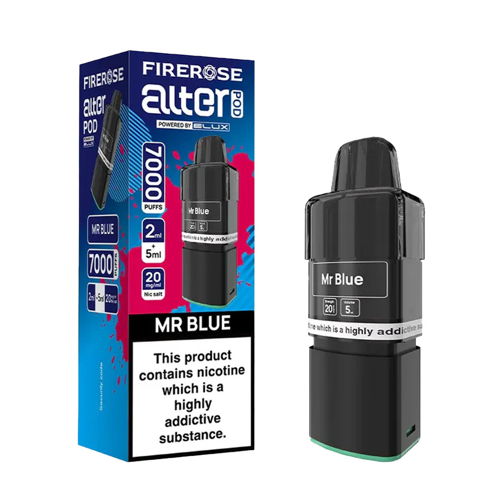 Firerose Alter 7000 Puffs Prefilled Pods (Pack of 5)