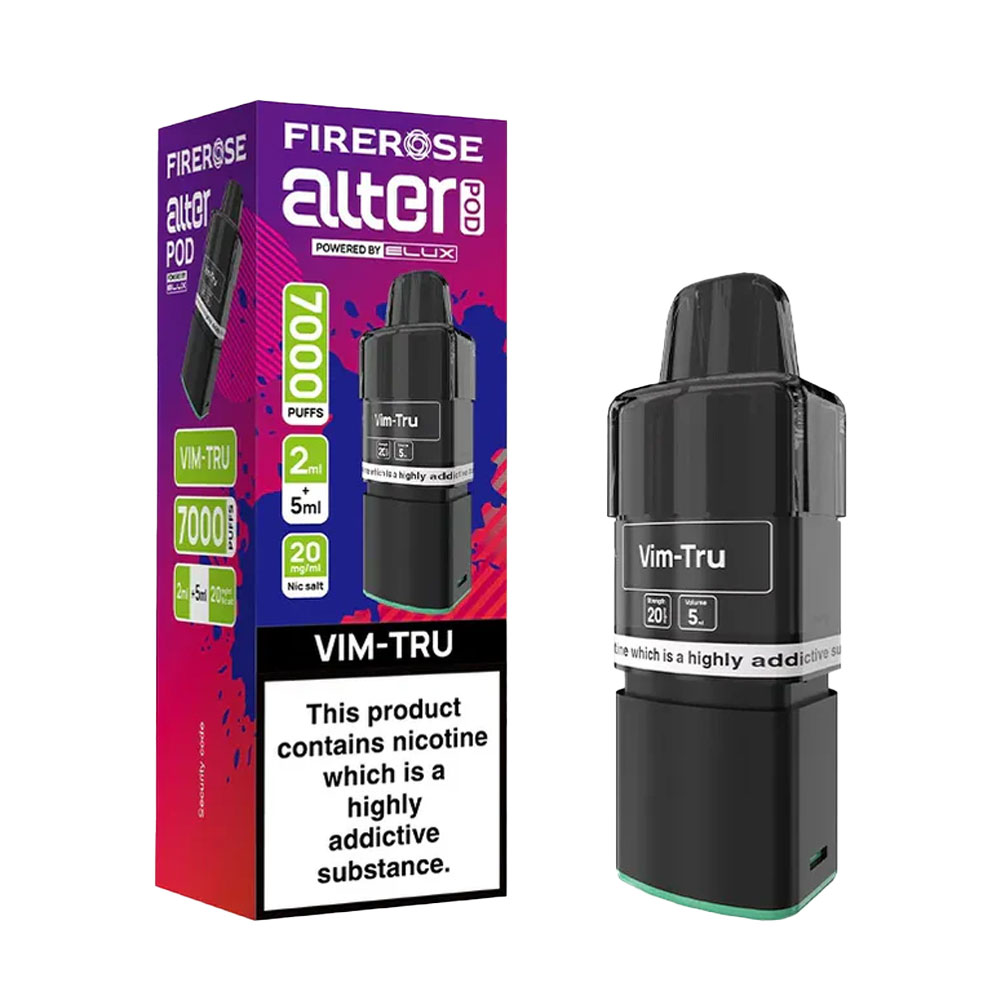 Firerose Alter 7000 Puffs Prefilled Pods (Pack of 5)