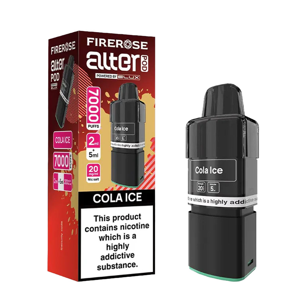 Firerose Alter 7000 Puffs Prefilled Pods (Pack of 5)
