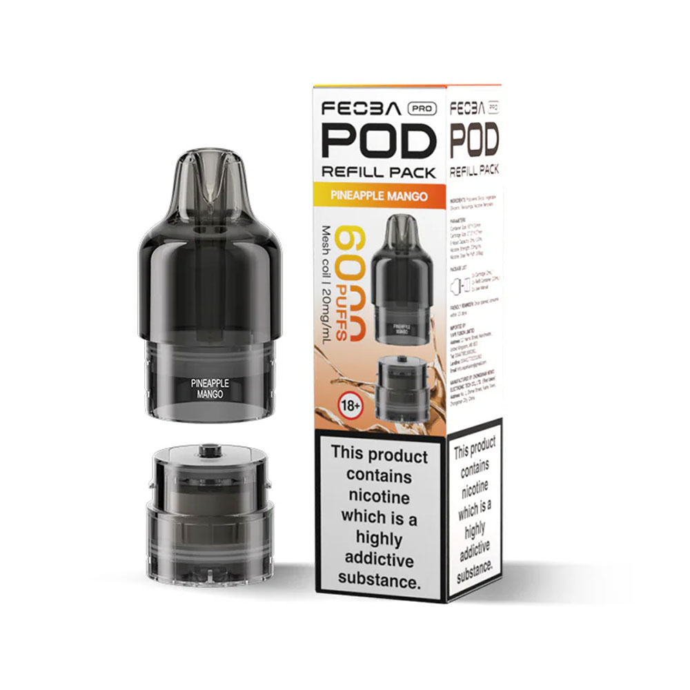 Feoba Pro 6000 Puffs Prefilled Pods
