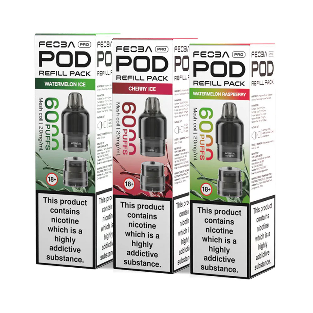 Feoba Pro 6000 Puffs Prefilled Pods