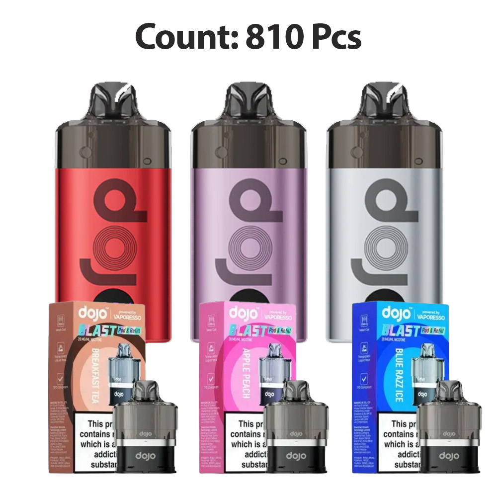 Vaporesso Dojo Blast 6000 Pods & Kits (810 Pcs)