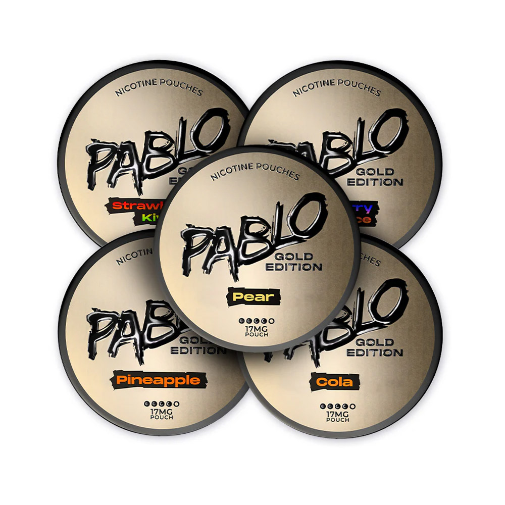 Pablo Gold Nicotine Pouches (Pack of 5) - 17mg