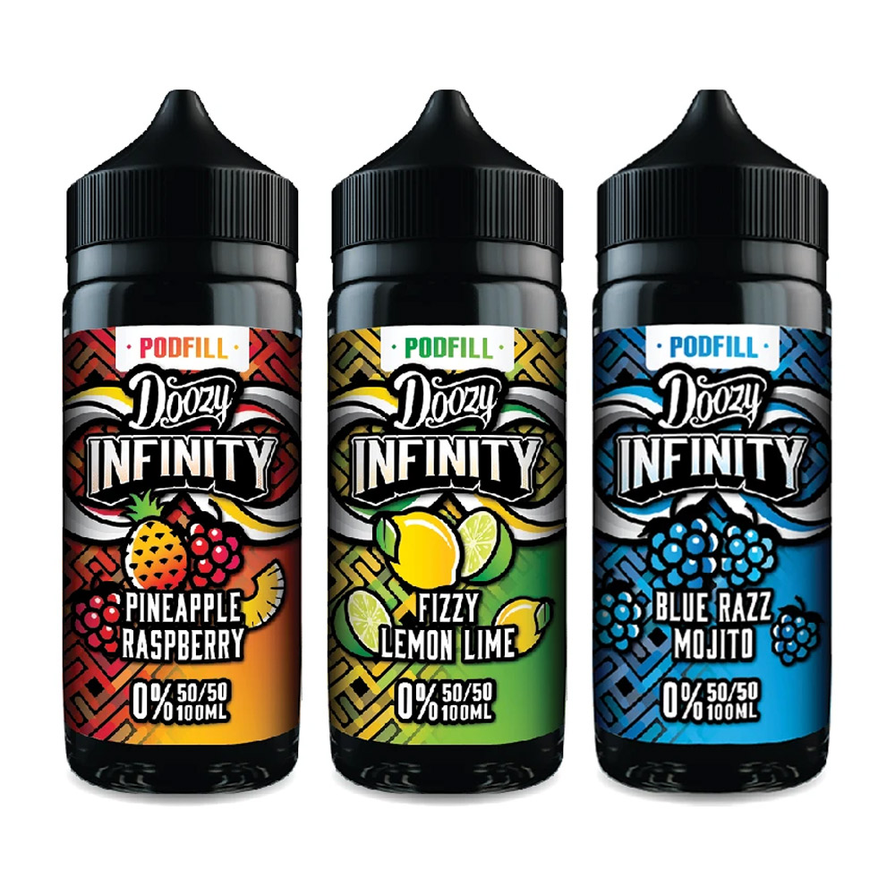 Doozy Infinity 100ml 50/50 Shortfill E Liquid