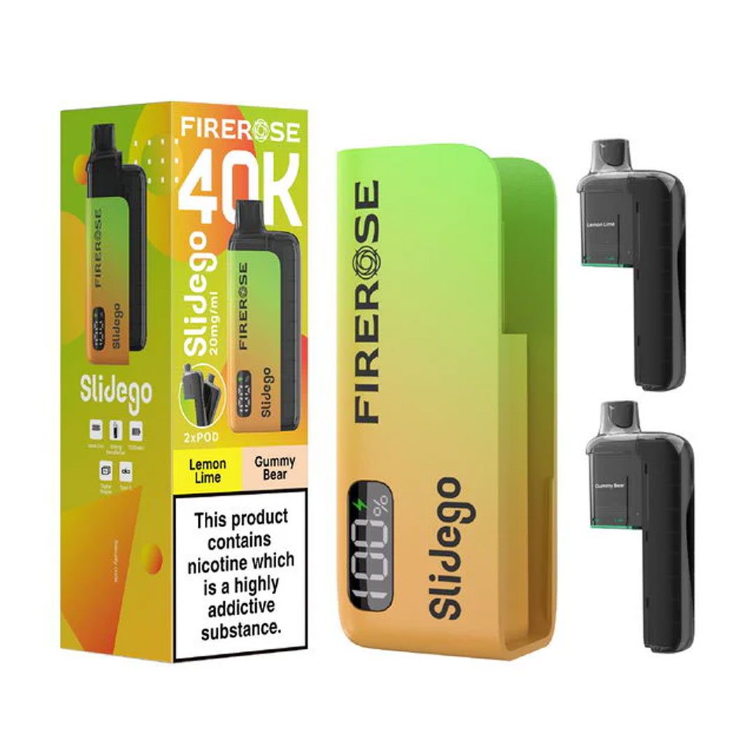 Firerose Slidego 40K Prefilled Pod Kit (Pack of 5)