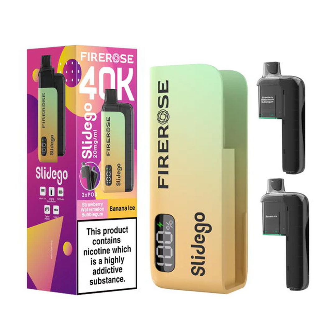 Firerose Slidego 40K Prefilled Pod Kit (Pack of 5)