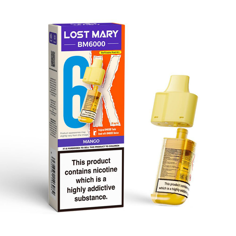 Lost Mary BM6000 Refillable Pod