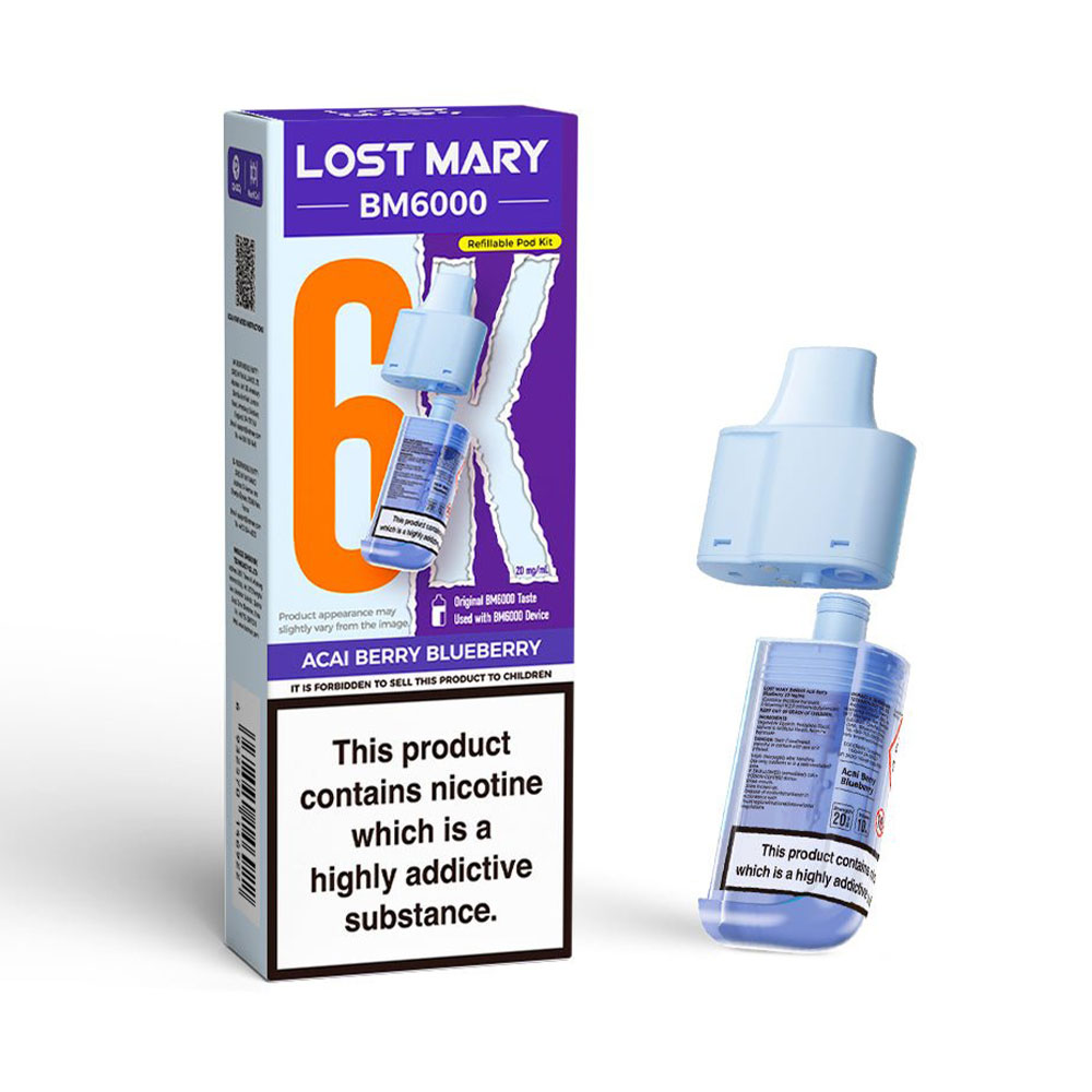 Lost Mary BM6000 Refillable Pod