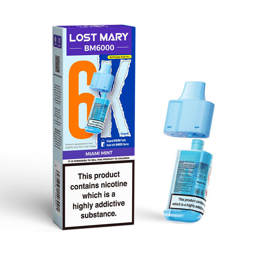 Lost Mary BM6000 Refillable Pod