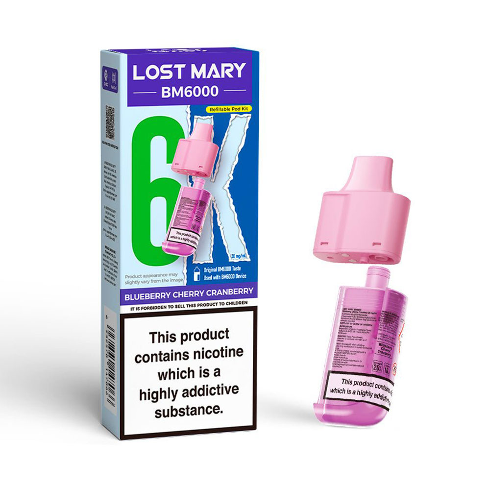 Lost Mary BM6000 Refillable Pod