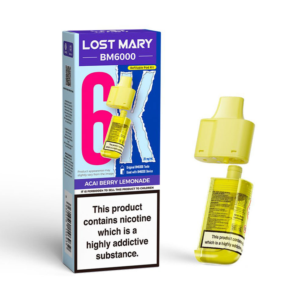 Lost Mary BM6000 Refillable Pod