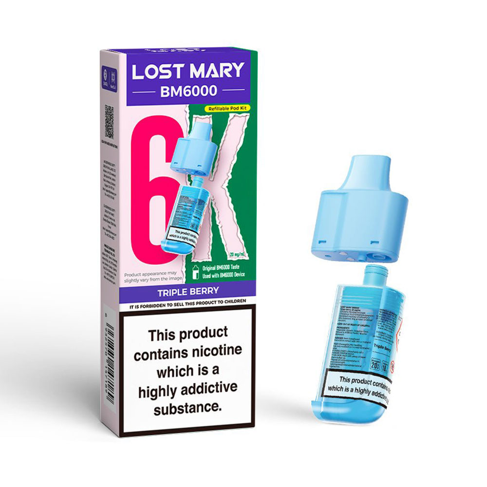 Lost Mary BM6000 Refillable Pod