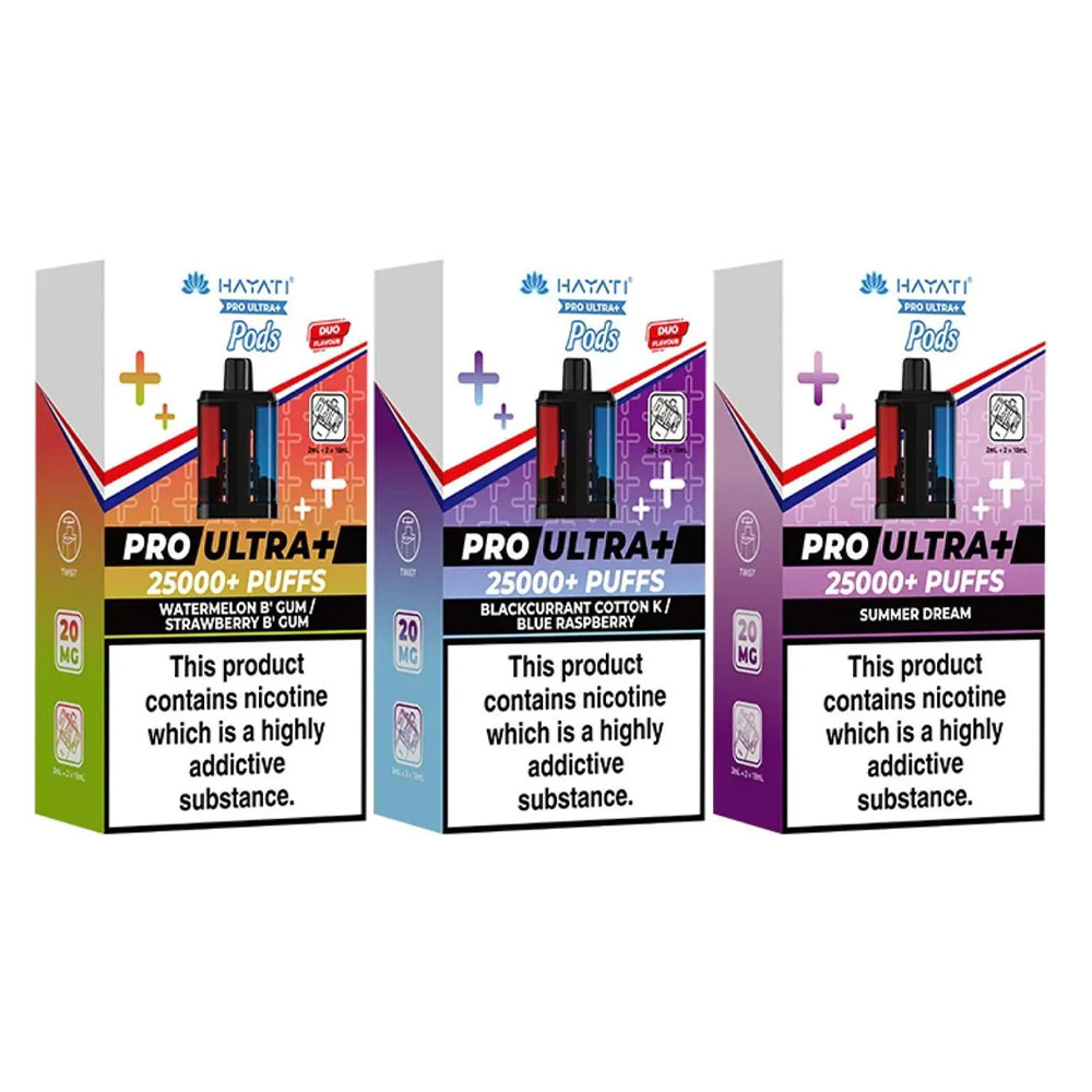 Hayati Pro Ultra Plus Prefilled Pods (Pack of 5)
