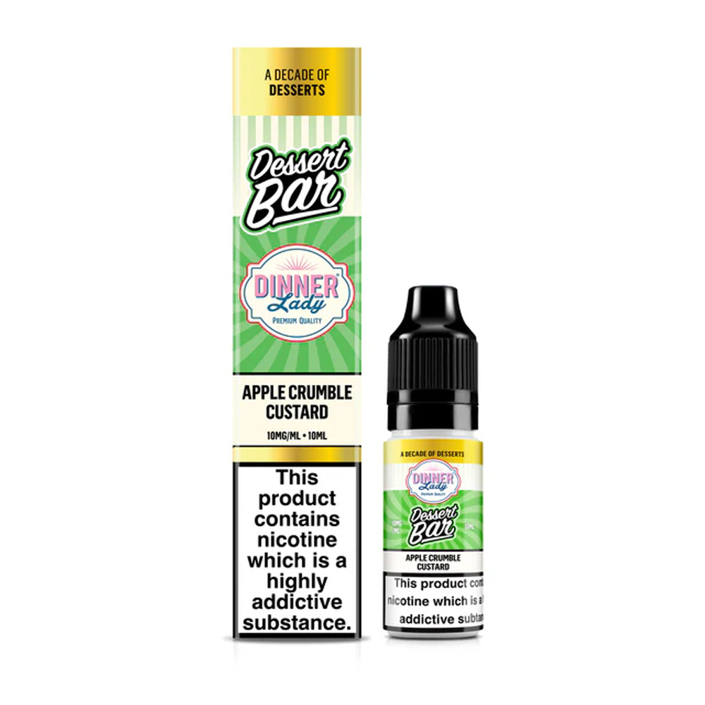 Dinner Lady Dessert Bar Salts 10ml Nic Salts Eliquid (Pack of 10)
