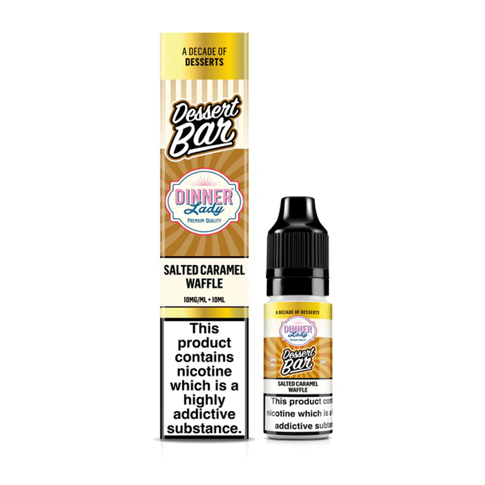 Dinner Lady Dessert Bar Salts 10ml Nic Salts Eliquid (Pack of 10)