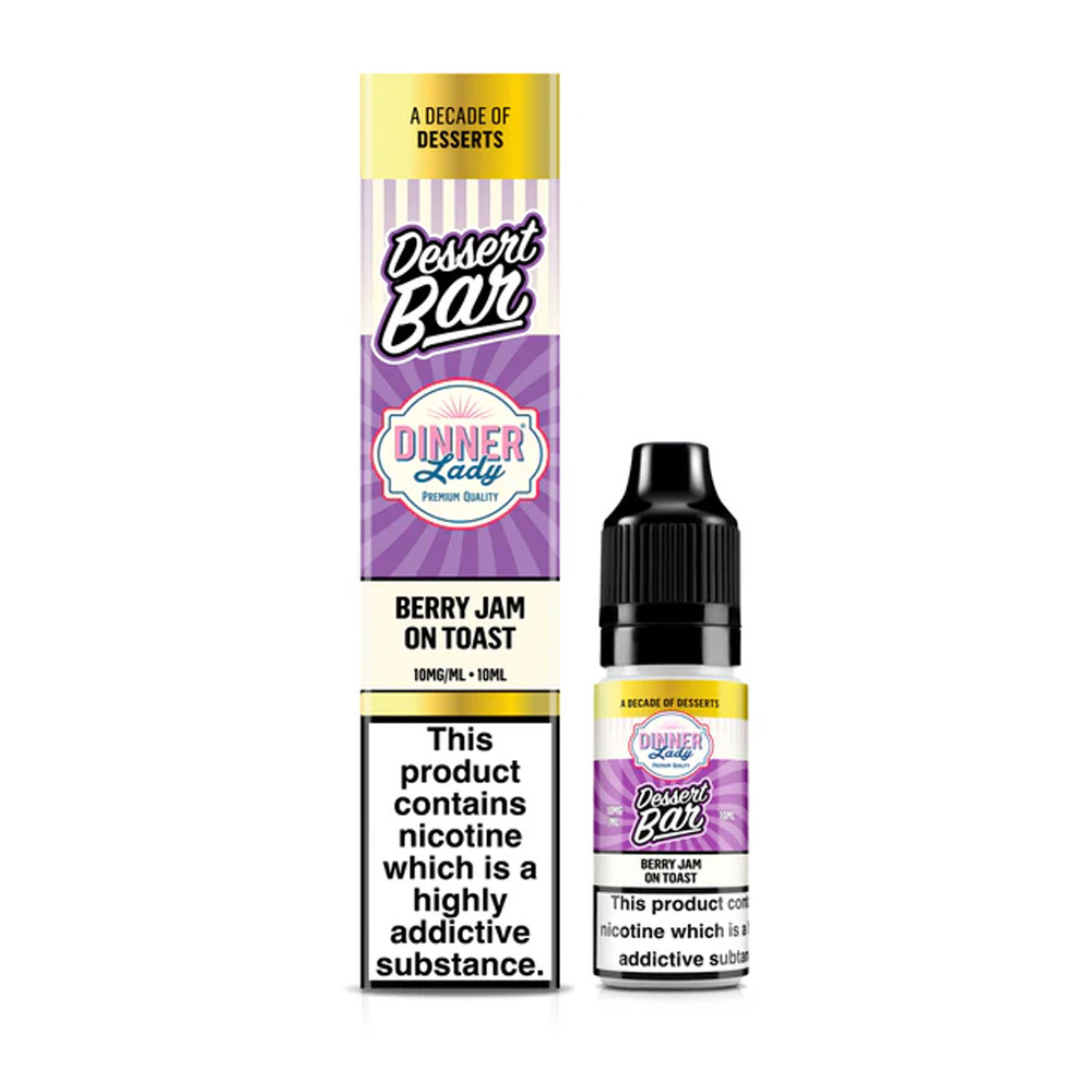 Dinner Lady Dessert Bar Salts 10ml Nic Salts Eliquid (Pack of 10)