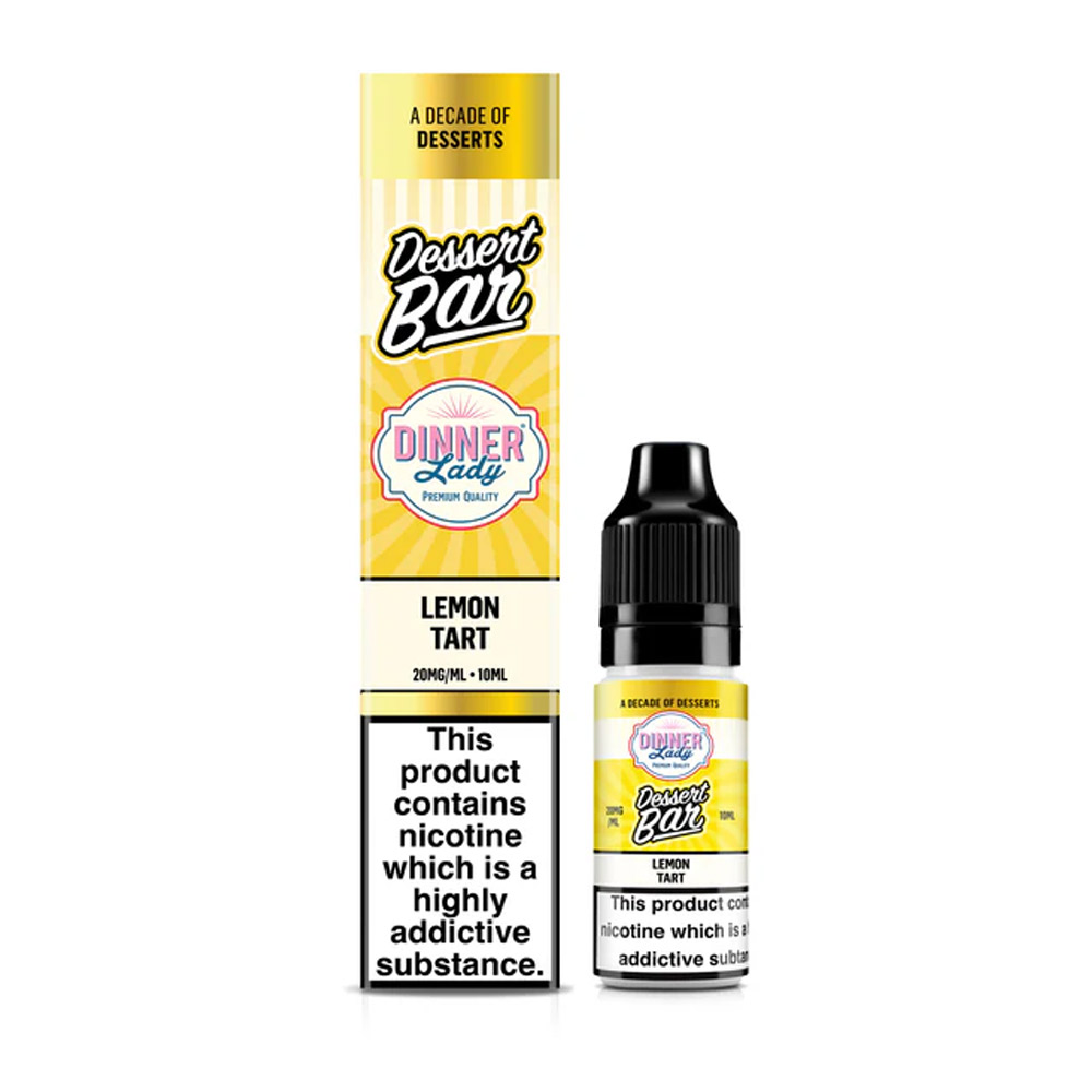 Dinner Lady Dessert Bar Salts 10ml Nic Salts Eliquid (Pack of 10)