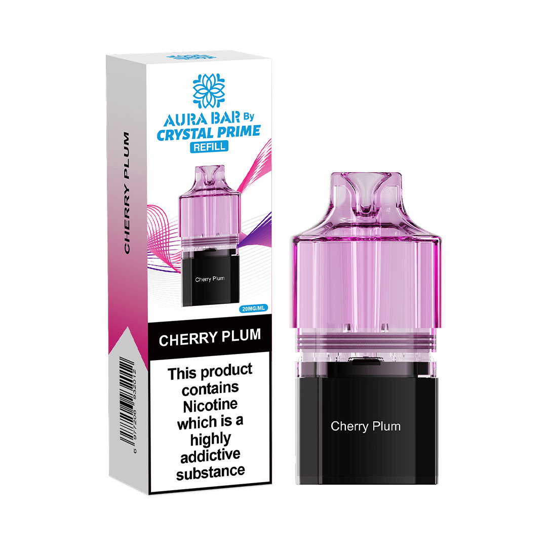 Crystal Prime Aura Bar 10K Prefilled Pods (Pack of 5)