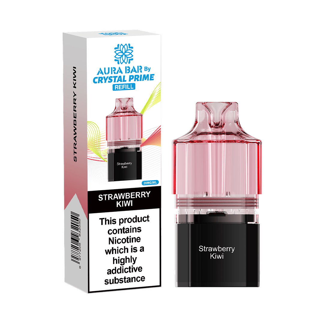 Crystal Prime Aura Bar 10K Prefilled Pods (Pack of 5)
