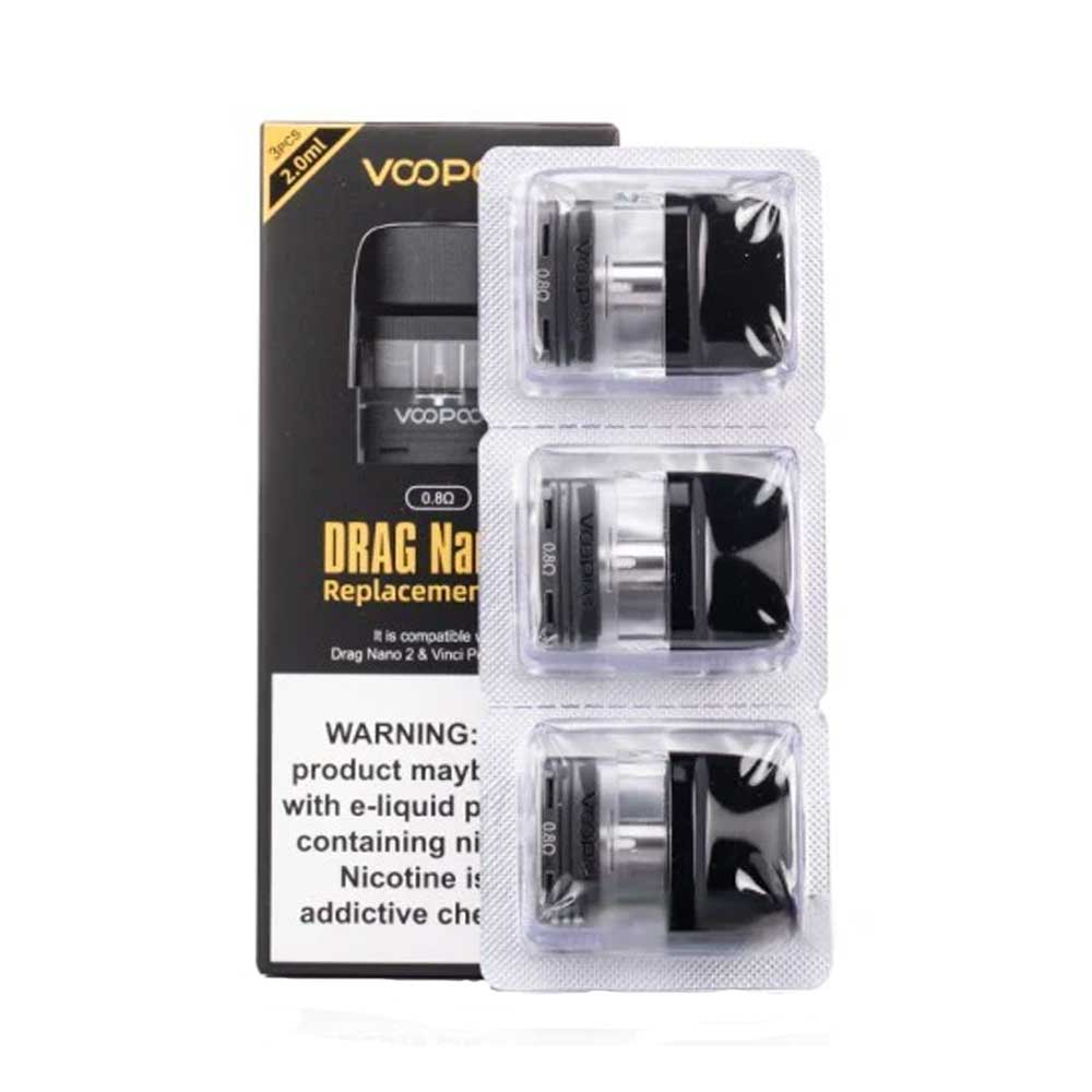 Voopoo Drag Nano 2 Replacement Pod (Pack Of 3)
