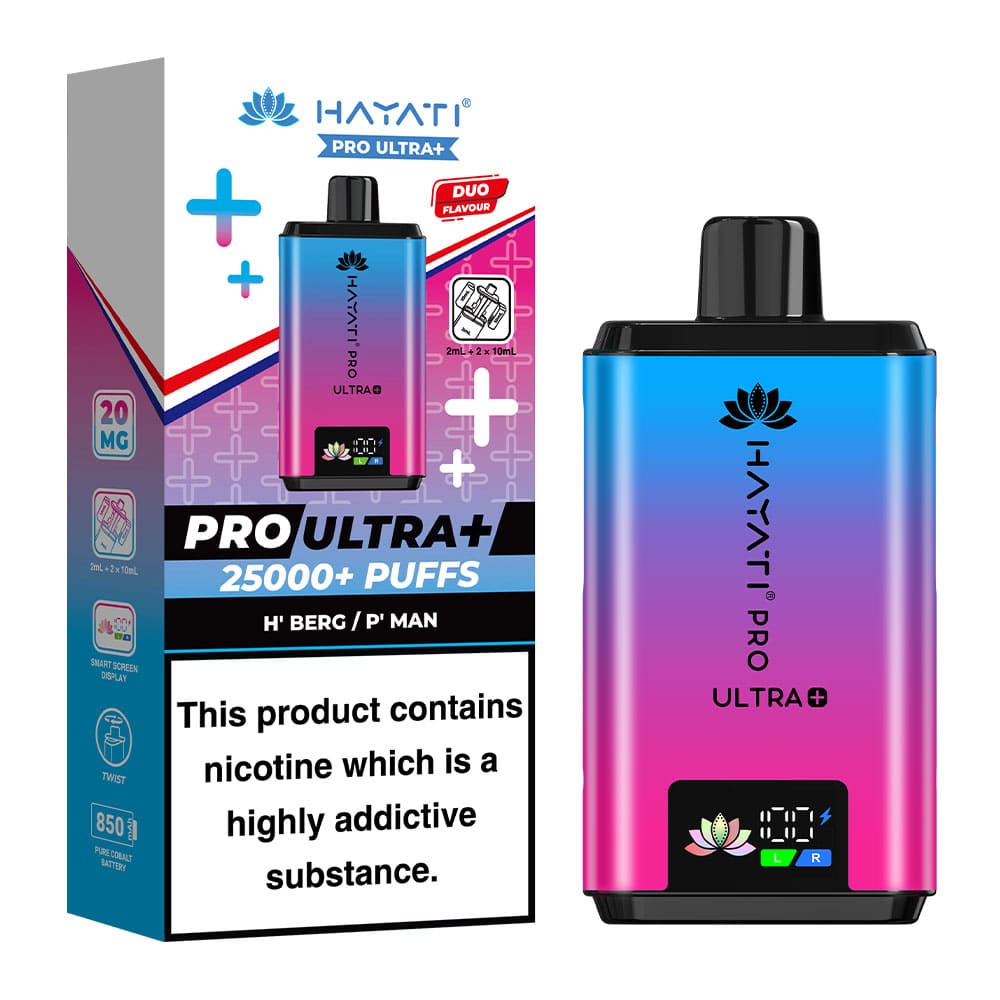 Hayati Pro Ultra Plus 25000 Puffs Prefilled Pod Kit