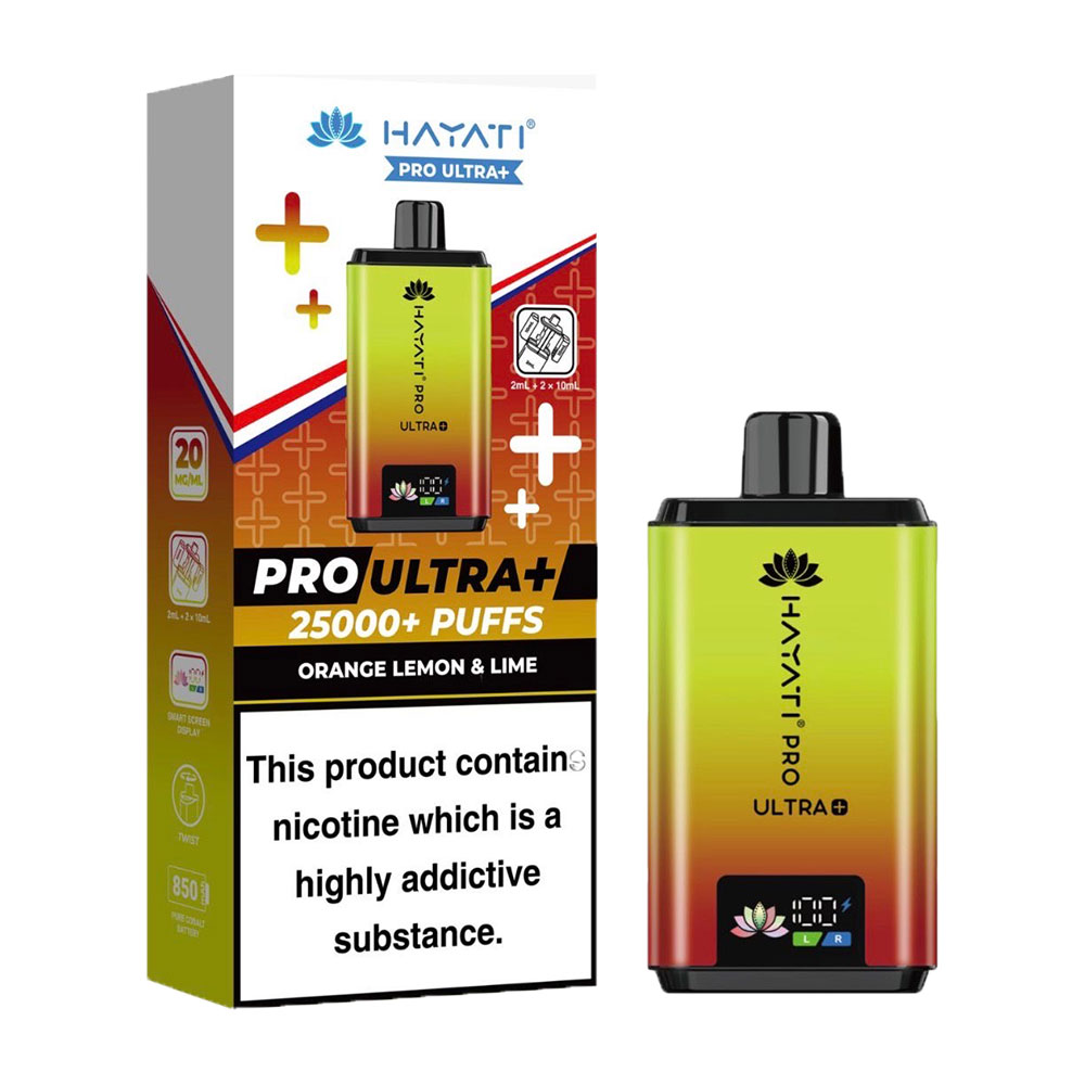 Hayati Pro Ultra Plus 25000 Puffs Prefilled Pod Kit