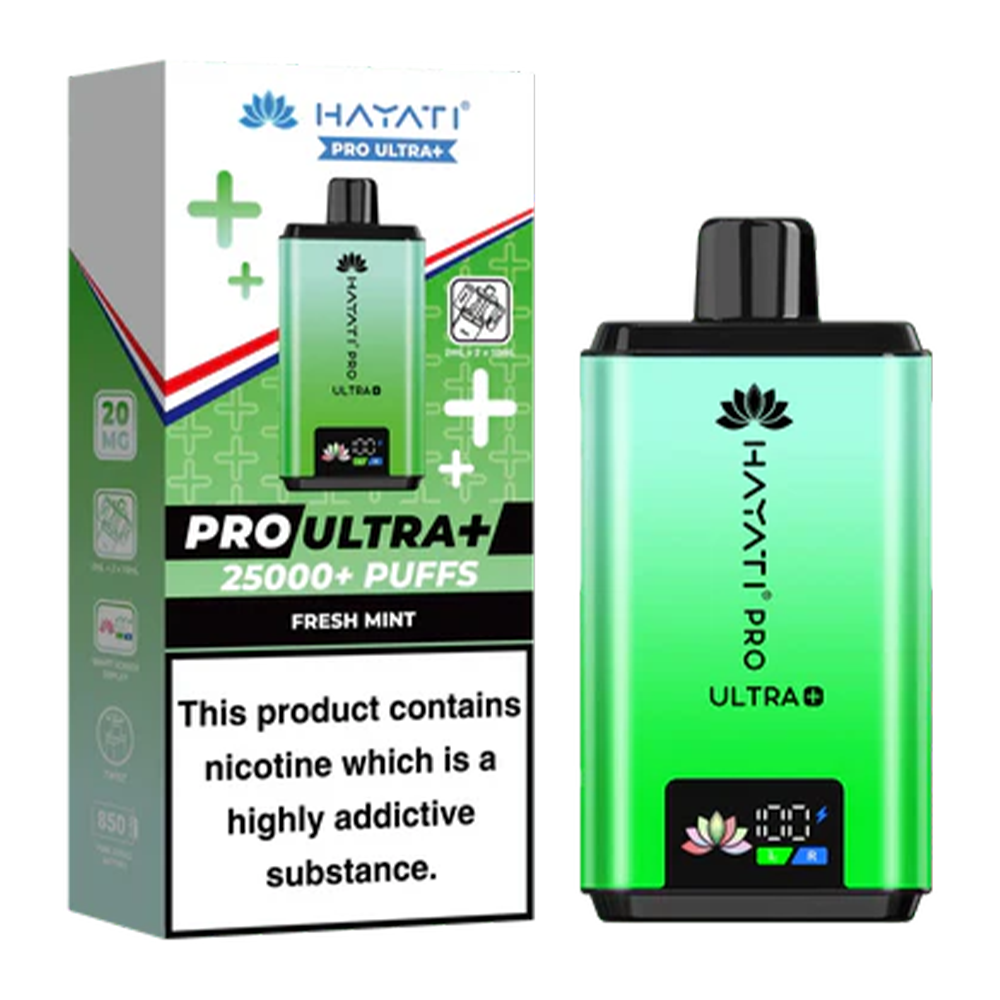 Hayati Pro Ultra Plus 25000 Puffs Prefilled Pod Kit