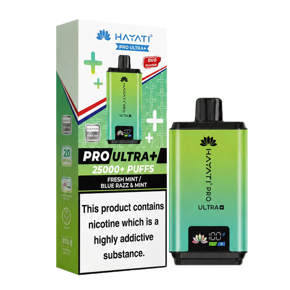 Hayati Pro Ultra Plus 25000 Puffs Prefilled Pod Kit