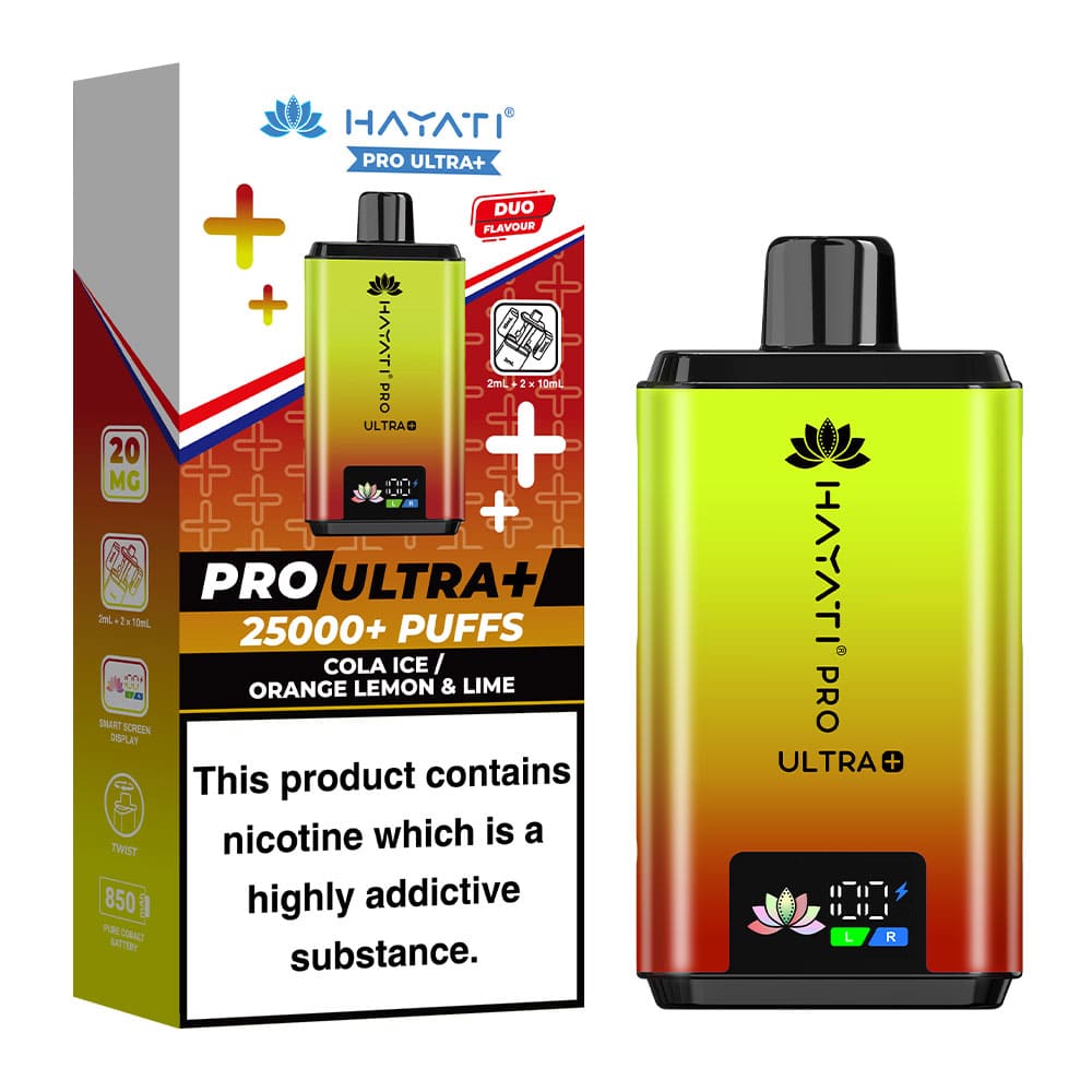 Hayati Pro Ultra Plus 25000 Puffs Prefilled Pod Kit