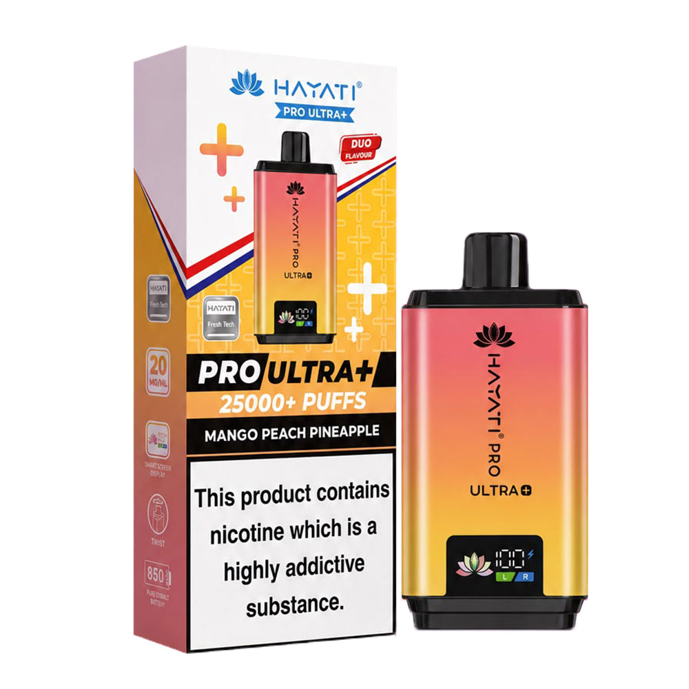 Hayati Pro Ultra Plus 25000 Puffs Prefilled Pod Kit